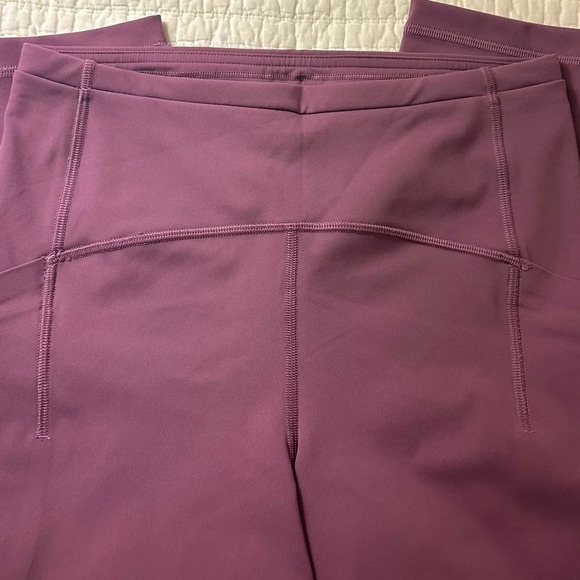 Lululemon Swift Speed High-Rise Crop 21" - Vintage Plum 6 - Picture 5 of 7